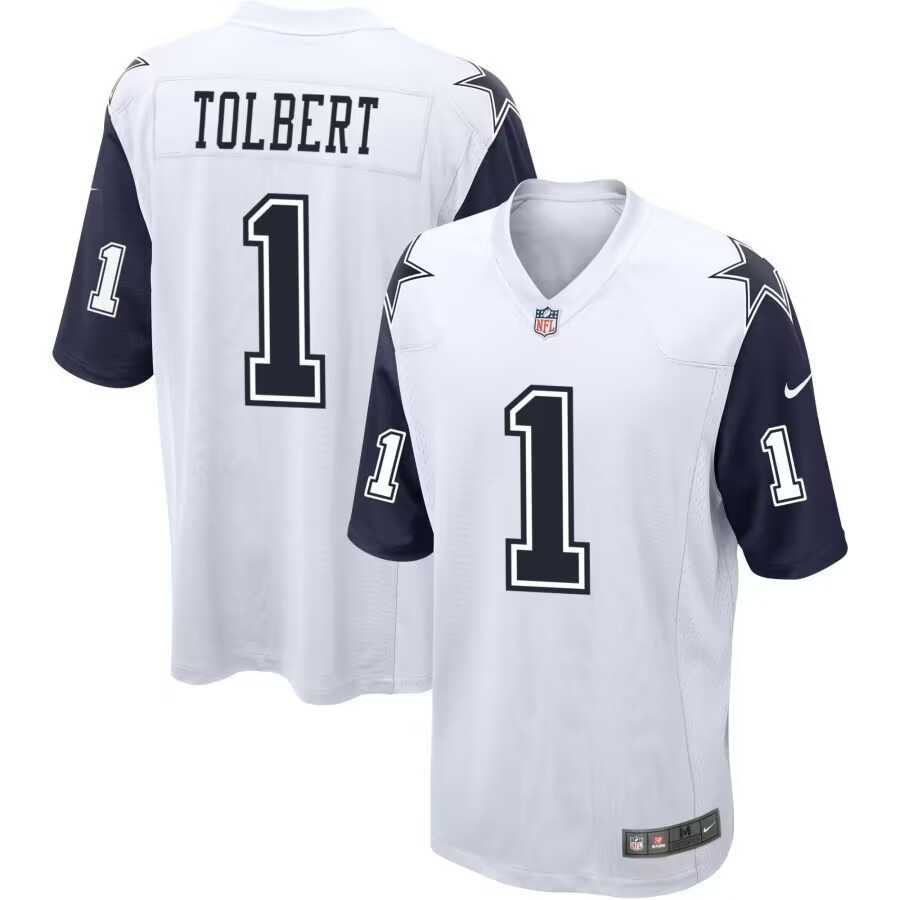 Men & Women & Youth Dallas Cowboys #1 Jalen Tolbert Color Rush Vapor Limited Jersey->dallas cowboys->NFL Jersey